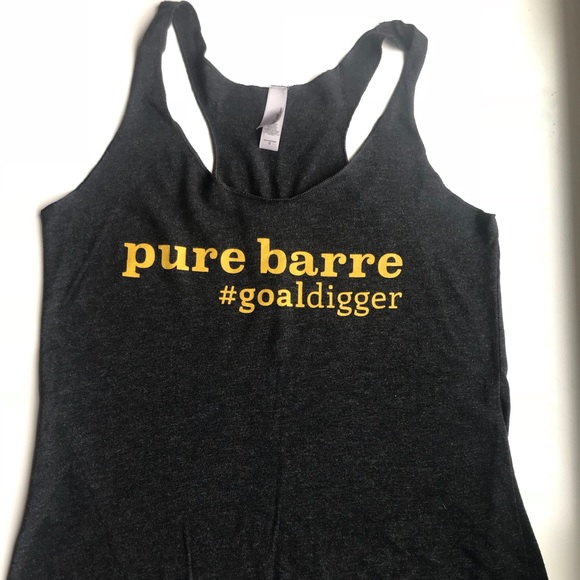 Pure Barre Tops - Pure Barre #goaldigger Tank Size Medium